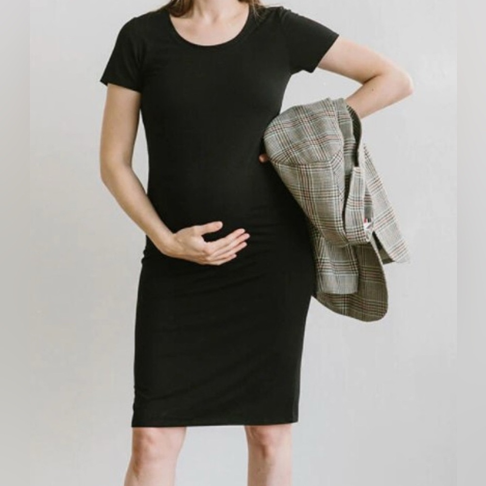 Storq Black Maternity dress